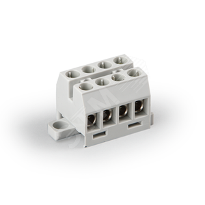 Блок клеммный Compact 4-полюсный с защитой проводов, Cu 6 мм?, 750 В (KR8041) - Ensto