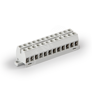 Блок клеммный Compact 12-полюсный с защитой проводов, Cu 6 мм, 750 В - Ensto