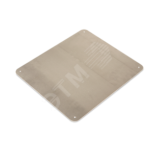 Панель передняя для Корпус PolyBox 181610, глухая, алюминий