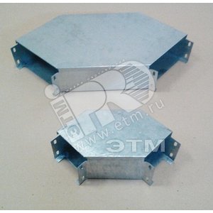 Угол горизонтальный90 град. 60х40 с крышкой (Z000307) - Электроспектр