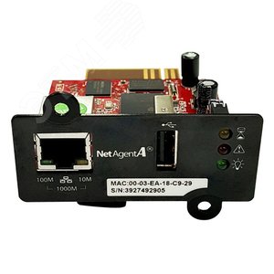 Сетевая карта SNMP, 1-port Internal NetAgent (DA807) USB (DA807) - Powercom