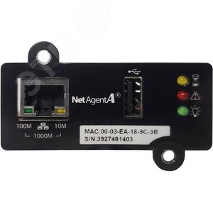 Сетевая карта SNMP, 1-port Internal NetAgent (DA807) USB (DA807) - фото 2