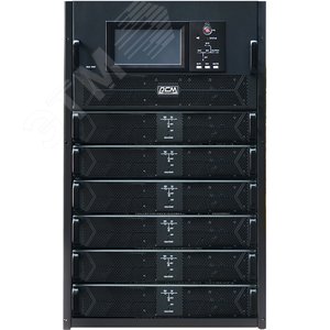 Источник бесперебойного питания Online Vanguard 200000 Ва/ 200000Вт 3/3 без АКБ Tower 3 Фазы/ Нейтраль/ Заземление RS232 / RS485 / USB / Сухие контакты / Слот для SNMP (1193962) - Powercom