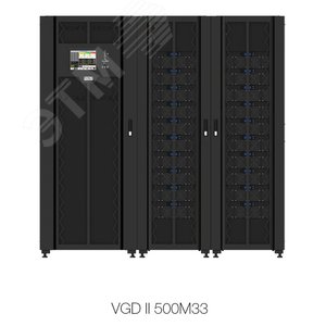 Источник бесперебойного питания Online Vanguard 500000 Ва/ 500000Вт 3/3 без АКБ Tower 3 Фазы/ Нейтраль/ Заземление RS232 / RS485 / USB / Сухие контакты / Слот для SNMP (1193958) - Powercom