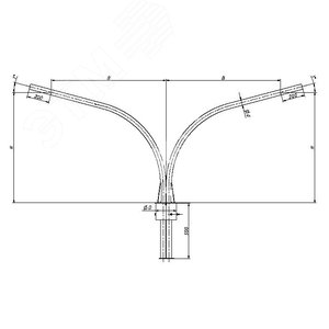 Кронштейн ТАНС.41.219.000 (1.К2-1,5-1,5-/180-Ф3-ц) (ТАНС.41219000) - OPORA ENGINEERING