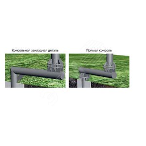 Консоль В-30/12/Д440-1.7-б Г-образная (ТАНС.32.055.000) - OPORA ENGINEERING