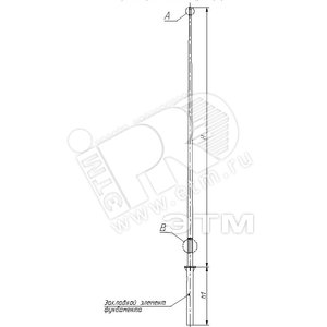 Опора НФК-3.5-02 оцинкованная (ТАНС.19.132.000) - OPORA ENGINEERING