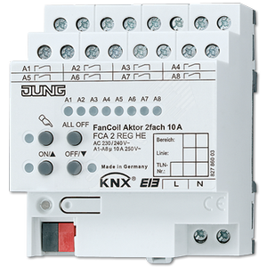 KNX Fan-Coil-актуатор - JUNG