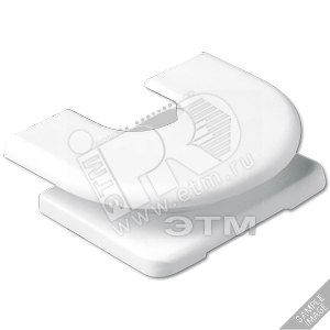 Ввод для кабелей и миниканалов  серый