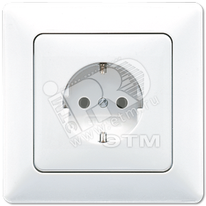 Розетка штепсельная SCHUKO 16A 250V (120KIBFWW) - JUNG