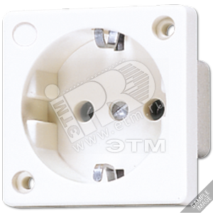 Штепсельная розетка SCHUKO 16A 250V~   оранжевая - JUNG