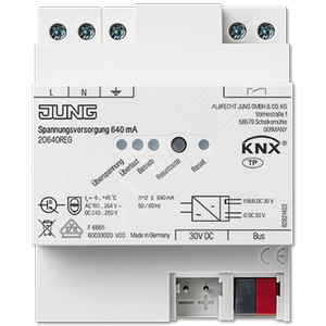 KNX блок питания, 640мА - JUNG