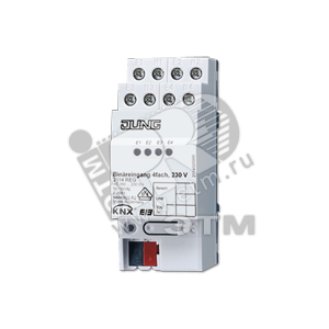 KNX/EIB-ввод бинарный  4 входа (2114REG) - JUNG