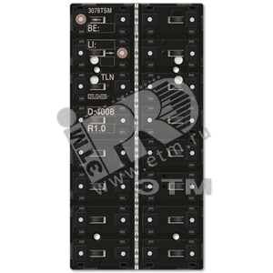 KNX кнопочный модуль с интегрированным шинным соп (3078TSM) - JUNG