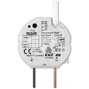 KNX универсальный диммер, 1 канал 50-210 W/VA - JUNG