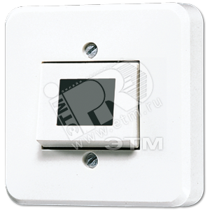 Кнопка без фиксации 10A 250V 1п 1НО накладная (331A) - JUNG