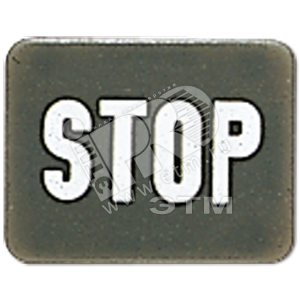 Символ для кнопки  STOP   антрацит - JUNG