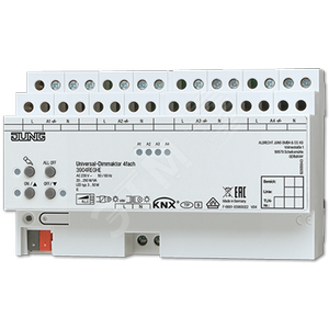 KNX LED диммер универсальный, 4 группы - JUNG