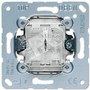 Выключатель самовозвратный 2-клавишный. Механизм. 10A 250V - JUNG