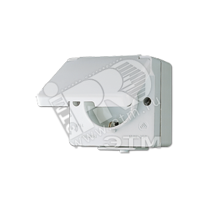 Розетка штепсельная SCHUKO накладная 16A 250V IP44 - JUNG