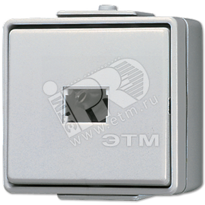 Кнопка накладная без фиксации 1п 1НО IP44