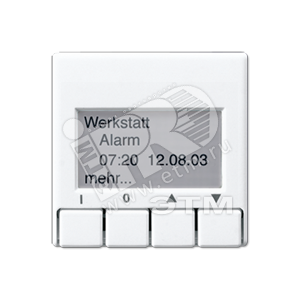 KNX информационный дисплей  белый (A2041WW) - JUNG