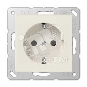 Розетка штепсельная SCHUKO 16A 250V слоновая кость (A520N) - JUNG
