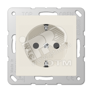 Штепсельная розетка SCHUKO 16A, 250V~  слоновая ко - JUNG