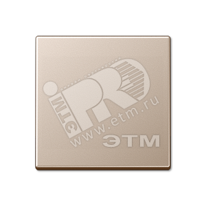 Клавиша 1-я для выключателей и кнопок  без подсветки. Серия A500  Материал- дуропласт  Цвет- шампань