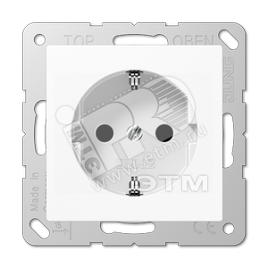 Розетка штепсельная SCHUKO 16A 250V белая (ABA520WW) - JUNG