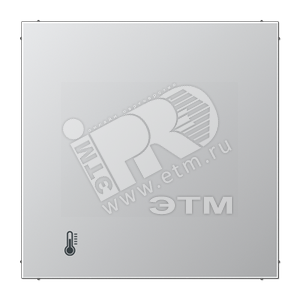 KNX-регулятор без ручки для установки температуры  алюминий - JUNG