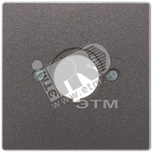 Крышка для установки специальных гнезд  антрацит