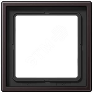 Рамка 1-я для горизонтальной/вертикальной установки  Серия- LS990  Материал- металл  Цвет- алюминий дарк