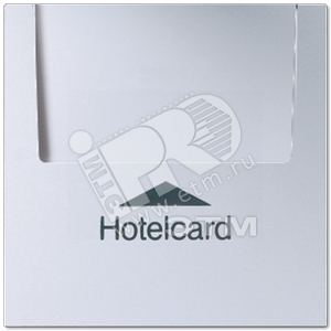 Накладка карточного выключателя (без механизма)  Серия LS990  Материал- ударопрочный термопласт  Цвет- алюминий