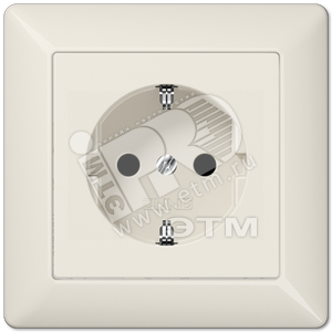 Розетка штепсельная SCHUKO 16A 250V слоновая кость - JUNG