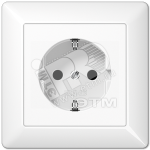 Розетка штепсельная SCHUKO 16A 250V белая - JUNG