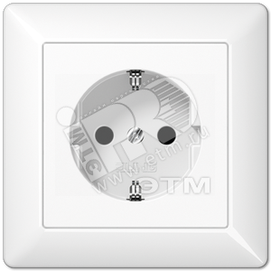 Розетка штепсельная SCHUKO 16A 250V белая - JUNG