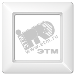Рамка 1-я для горизонтальной/вертикальной установки  Серия- AS550  Материал- термопласт  Цвет- белый