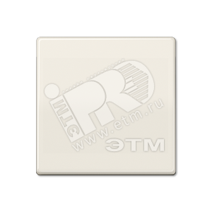 Клавиша 1-я для выключателей и кнопок  без подсветки. Серия AS500  Материал- термопласт  Цвет- слоновая кость
