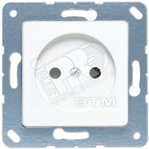 Розетка без заземления 16A 250V белая (CD111WW) - JUNG