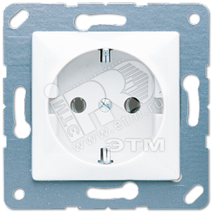 Штепсельная розетка SCHUKO 16A 250V~ белая - JUNG