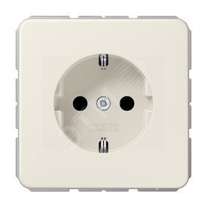 Розетка штепсельная SCHUKO 16A 250V слоновая кость - JUNG