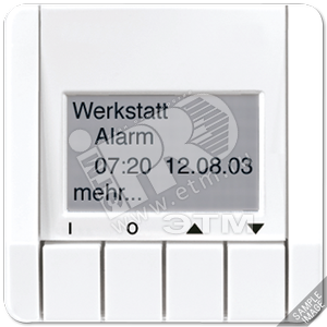 KNX/EIB-инфо-дисплей  черный (CD2041SW) - JUNG