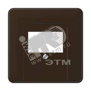 Крышка для ТАЕ розетки  коричневая