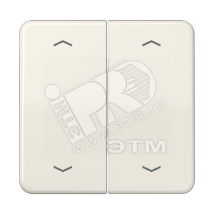 Клавиши для сдвоенной кнопки BCU  слоновая кость