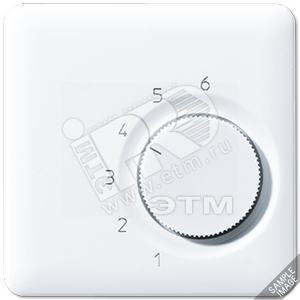 Крышка для регулятора температуры воздуха помещений  серая