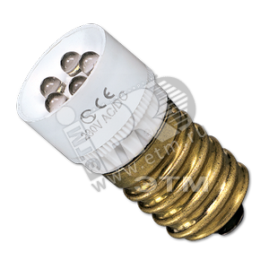 Светодиодная лампа Е14, 230V, 1,2W - JUNG