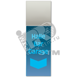 Крышка LED сигнального света для блока SV539LED  благородная сталь - JUNG