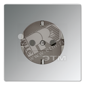 Штепсельная розетка SCHUKO 16A 250V~ с винтовыми зажимами и защитой от детей  полированный хром