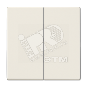 Клавиша короткого хода сдвоенная слоновая кость (LS1565.07)